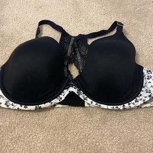 Soma embraceable geo lace racer back